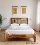 QUEEN ROSEWOOD BED