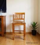 SOLID RECLAIMED TEAK WOOD COUNTER HEIGHT STOOL