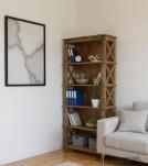 SOLID WOOD BOOKCASE