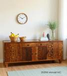 CARVED WOOD TV CABINET JALI