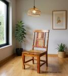 SOLID HAND CARVED RECLAIMED TEAK CHAIR