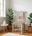 SOLID HAND CARVED RECLAIMED TEAK CHAIR