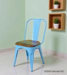 WOODEN IRON CHAIR 
