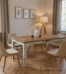 SOLID RECLAIMED TEAK DINING TABLE 