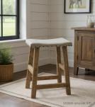 UPHOLSTERED COUNTER STOOL