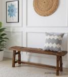 SOLID RECLAIMED WOOD BENCH