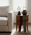 RECLAIMED WOOD END TABLE / NIGHTSTAND
