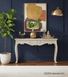 HAND CARVED SOLID WOOD CONSOLE TABLE