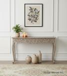HAND CARVED CONSOLE TABLE 