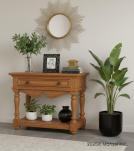 SOLID RECLAIMED TEAK WOOD SIDE BOARD W/ DRAWER