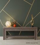 HAND CARVED SOLID RECLAIMED TEAK WOOD CONSOLE TABLE