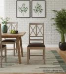 Wood  Leather Chair