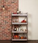 WOOD IRON SHELF