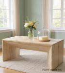 MODERN & ORGANIC SOLID WOOD COFFEE TABLE