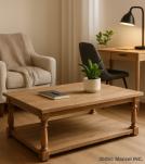 SOLID WOOD COFFEE TABLE - XL