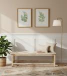 SOLID WOOD GRAPHIC DESIGN BENCH