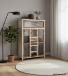 INDUSTRIAL CHIC APOTHECARY CABINET