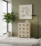 HAND CARVED SOLID WOOD 12 DRAWER CHEST