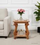 SOLID RECLAIMED TEAK WOOD SIDE TABLE END TABLE