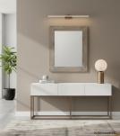 SOLID WOOD RECTANGULAR FRAME MIRROR