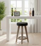 Leather Stool 