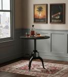 Round Iron Cranking Bar Table