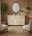 SOLID RECLAIMED TEAK WOOD SIDEBOARD