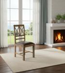 Wooden and Leather chair