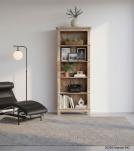 Solid Reclaimed Teak Wood Bookshelf Bookcase Shelving Unit