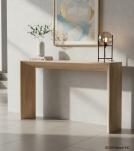 MODERN & ORGANIC SOLID WOOD CONSOLE TABLE