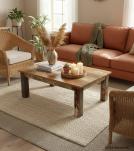 RECLAIMED TEAK COFFEE TABLE