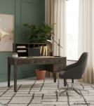 2 PIECE SOLID WOOD DESK + ORGANIZER