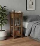 SOLID WOOD END TABLE / NIGHTSTAND
