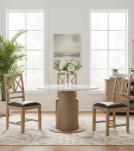 Wood  Leather Chair
