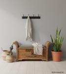 UPHOLSTERED STORAGE BENCH TRUNK