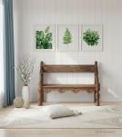 RECLAIMED CARVED TEAK WOOD BENCH