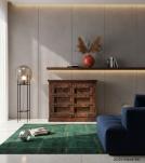 RECLAIMED TEAK & IRON CABINET SIDEBOARD W/2 DOORS