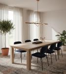 SOLID ROSEWOOD DINING TABLE