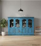 VINTAGE RECLAIMED TEAK CABINET W/ SHELVES
