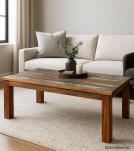 RECLAIMED SOLID TEAK WOOD TABLE