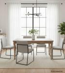 SOLID WOOD DINING TABLE