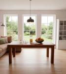 RECLAIMED SOLID TEAK WOOD TABLE