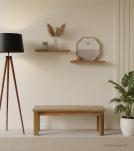 SOLID WOOD BENCH