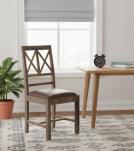Wood And Leather Chair