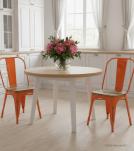 WOODEN IRON CHAIR 
