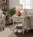 SOLID RECLAIMED TEAK WOOD END TABLE / NIGHTSTAND