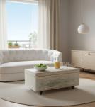 SOLID RECLAIMED TEAK WOOD STORAGE TRUNK / COFFEE TABLE
