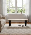 LIVE EDGE SOLID ACACIA WOOD BENCH