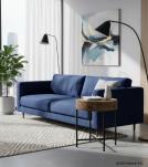 SOLID WOOD & IRON SIDE TABLE 