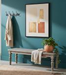 SOLID WOOD BENCH